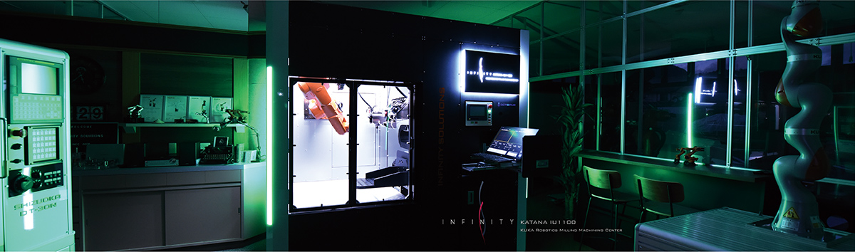 ロボットマシニングセンター